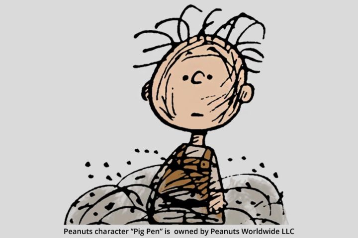Peanuts character Pig Pen