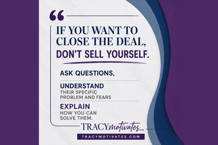 how to close a deal by not talking