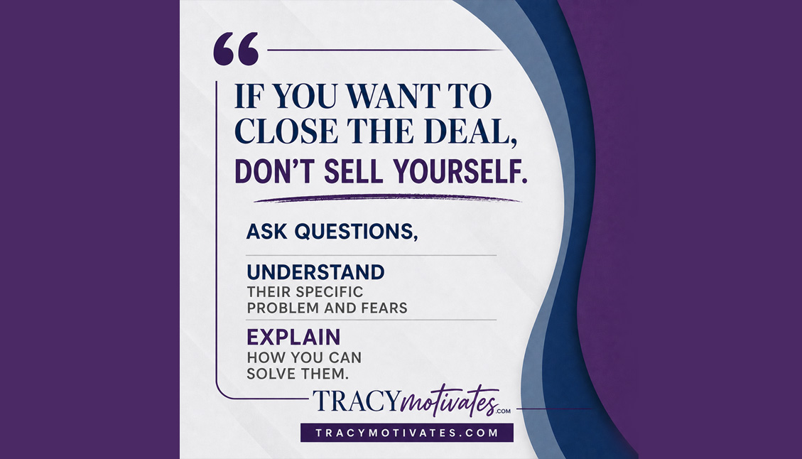 how to close a deal by not talking