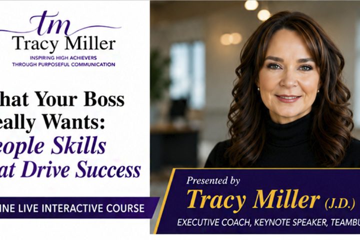 poster for Tracy Miller's online course
