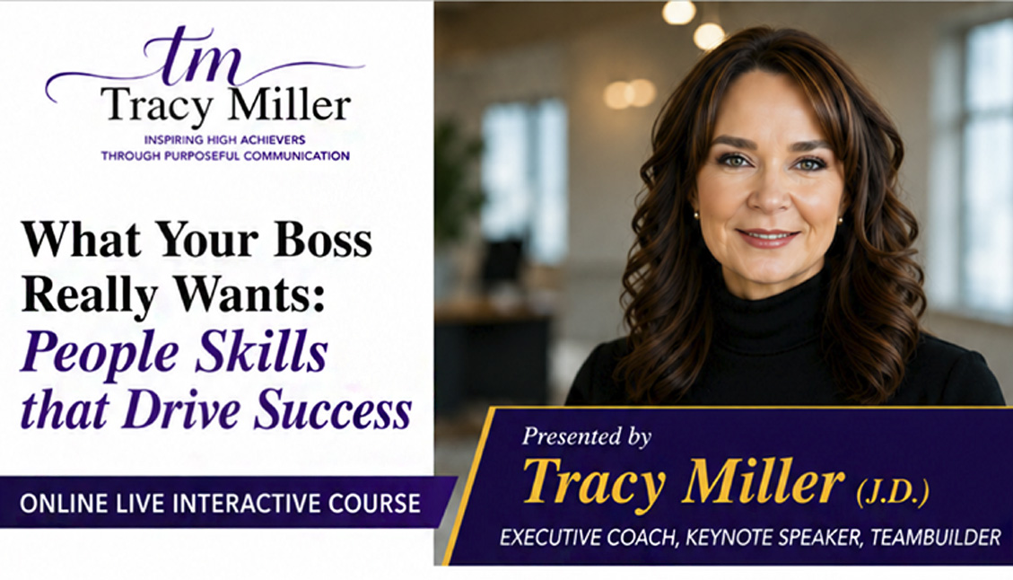poster for Tracy Miller's online course
